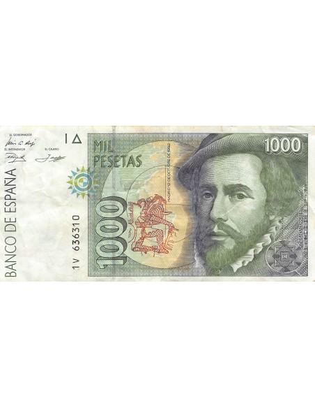 Espagne 1000 pesetas 1992