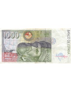Espagne 1000 pesetas 1992 2