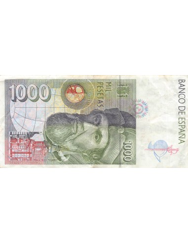 Espagne 1000 pesetas 1992
