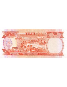 Fidji 5 dollars 1989 2