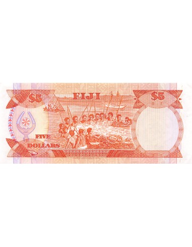 Fidji 5 dollars 1989