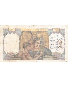 Indo-Chine Fr. 500 piastre 1939 2