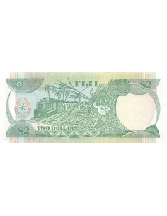 Fidji 2 dollars 1989 2