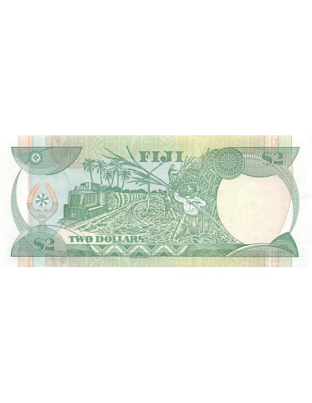 Fidji 2 dollars 1989