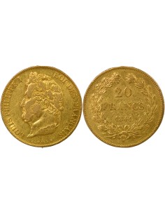 Louis-Philippe Ier Domard 20 francs Or 1841