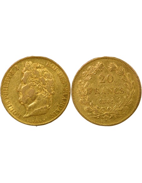 Louis-Philippe Ier Domard 20 francs Or 1841