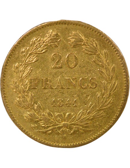 Louis-Philippe Ier Domard 20 francs Or 1841