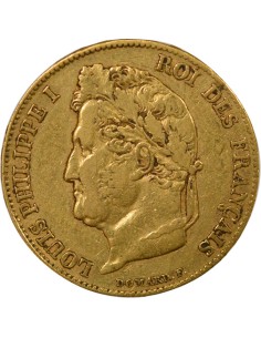 Louis-Philippe Ier Domard 20 francs Or 1839 A - Paris 2