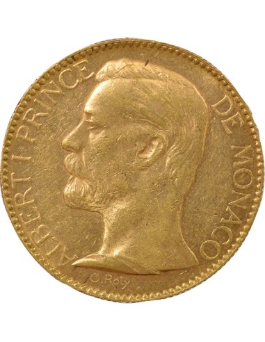 Prince de Monaco 100 francs Or 1891 A - Paris