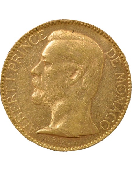 Prince de Monaco 100 francs Or 1891 A - Paris