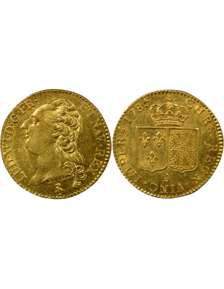 Louis XVI A la Tête nue 1 louis d'or Or 1785 A - Paris