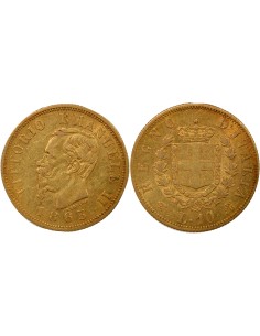 Italie Victor Emmanuel II 10 lire Or 1863 T Turin