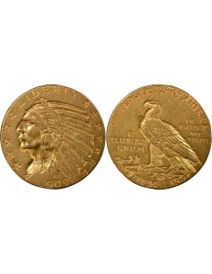 Etats Unis d'Amérique Tête D'Indien 10 dollars Or 1909 D - Denver