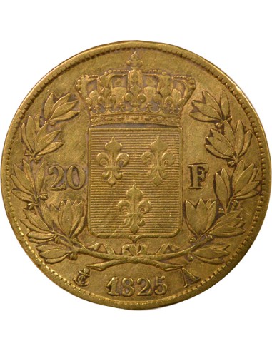 Charles X 20 francs Or 1825 A - Paris