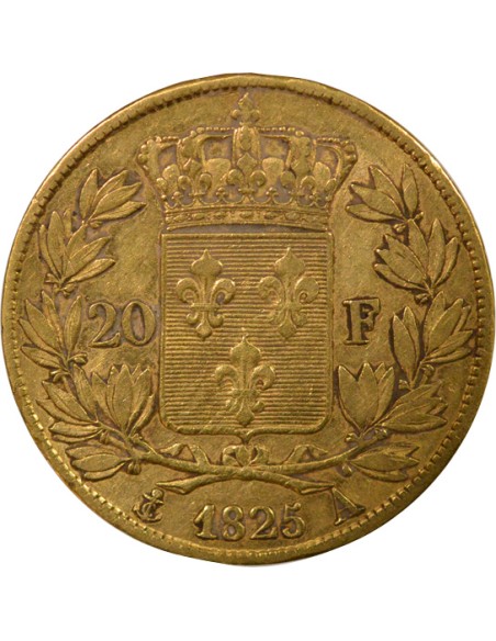 Charles X 20 francs Or 1825 A - Paris
