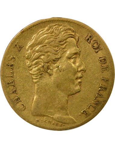Charles X 4 1/2 Feuilles 20 francs Or 1830 A - Paris