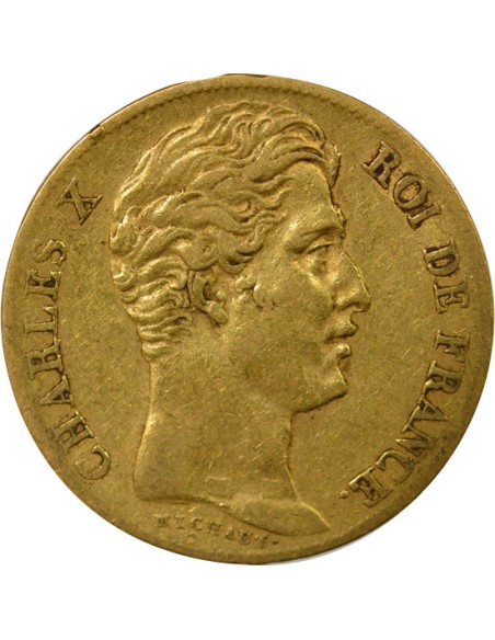 Charles X 4 1/2 Feuilles 20 francs Or 1830 A - Paris