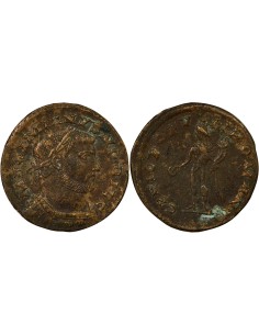 Rome Empire Galère Génie 1 ae Bronze 303-305 Londres