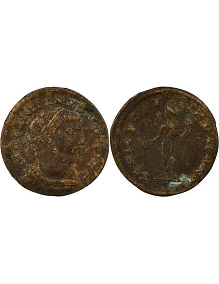 Rome Empire Galère Génie 1 ae Bronze 303-305 Londres