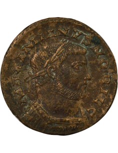 Rome Empire Galère Génie 1 ae Bronze 303-305 Londres 2