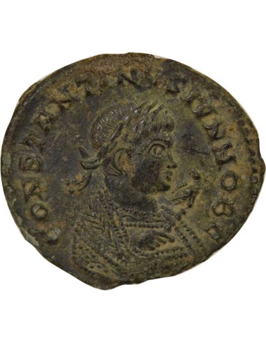 Rome Empire Constantin II à l'Autel 1 nummus Cuivre 322-323 Trèves