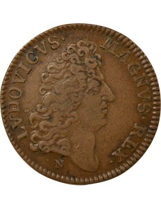 Louis XVI Galères Royales 1 jeton Cuivre 1691 2