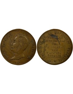Louis Napoléon Election Bronze 1848