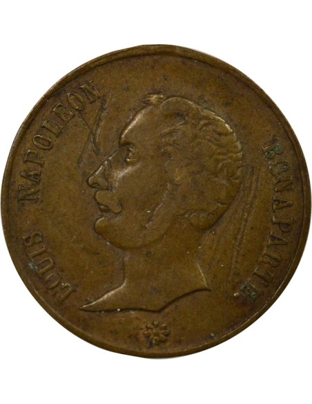 Louis Napoléon Election Bronze 1848