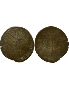 Louis XIII 1 quinzain Billon 1640