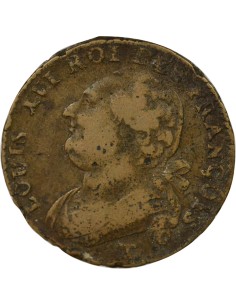 Louis XVI Au Faisceau 12 deniers Cuivre 1792 T Nantes 2
