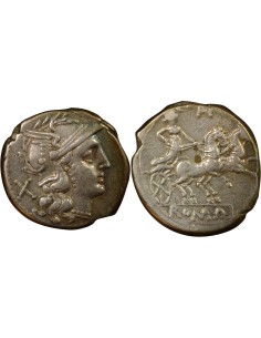 République Romaine 1 denier Argent 194 / 190 Av JC R Rome