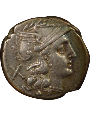 République Romaine 1 denier Argent 194 / 190 Av JC R Rome