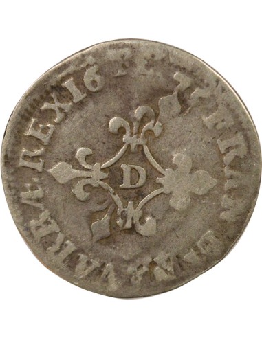 Louis XIV Des Traitants 4 sol Argent 1675 Vimy
