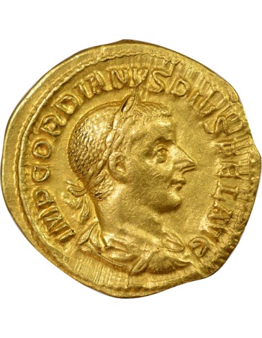 Rome Empire Gordien III Empereur debout 1 aureus Or 243-244 R Rome