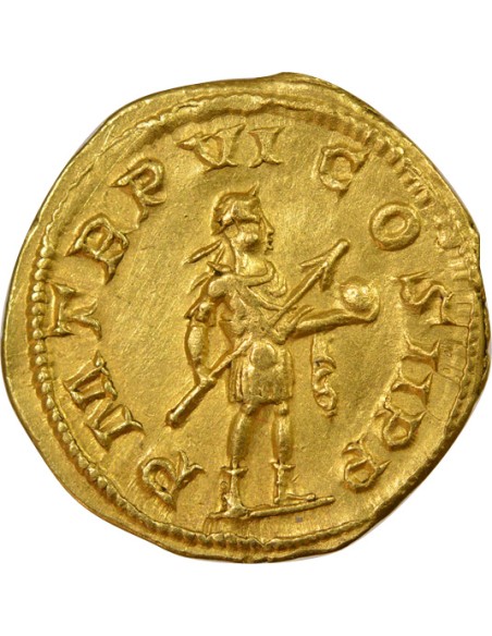 Rome Empire Gordien III Empereur debout 1 aureus Or 243-244 R Rome
