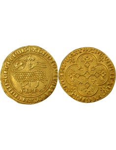 Philippe V 1 agnel d'or Or 1316-1322
