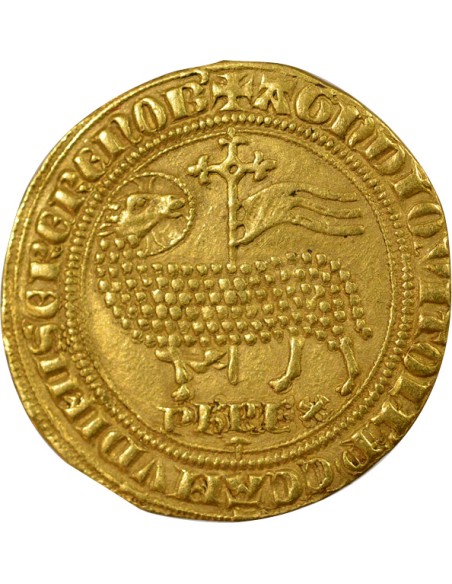 Philippe V 1 agnel d'or Or 1316-1322