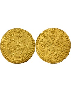 Philippe IV 1 agnel d'or Or 1311-1315