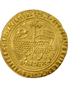 Philippe IV 1 agnel d'or Or 1311-1315 2