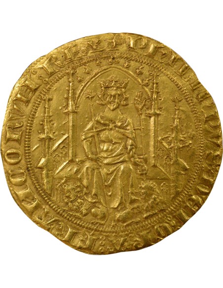 Philippe VI de Valois 1 écu Or 1329-1337