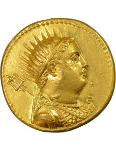 Grèce (Egypte) Ptolémée III Posthume 1 octodrachme Or 219-217 Av JC Alexandrie 2