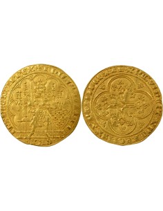 Philippe VI de Valois 1e Emission 1 écu Or 1337-1342