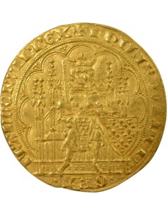 Philippe VI de Valois 1e Emission 1 écu Or 1337-1342 2