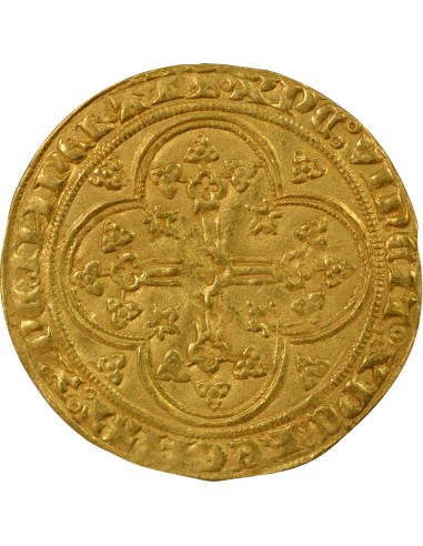 Philippe VI de Valois 1e Emission 1 écu Or 1337-1342