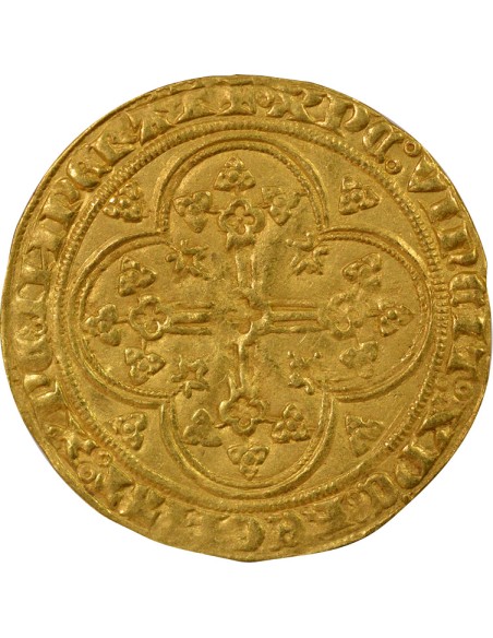 Philippe VI de Valois 1e Emission 1 écu Or 1337-1342