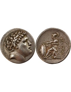Grèce (Egypte) Ptolémée XII au nom de Philétaire 1 tetradrachme Argent 263/241 BC Pergame