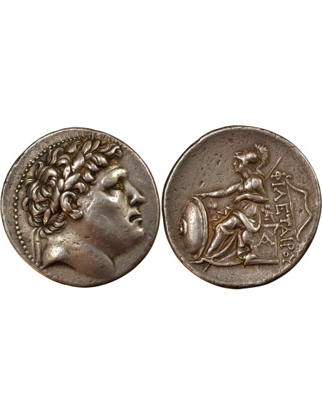 Grèce (Egypte) Ptolémée XII au nom de Philétaire 1 tetradrachme Argent 263/241 BC Pergame