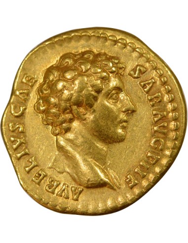 Rome Empire Marc Aurèle Hilaritas 1 aureus Or 140-144 R Rome