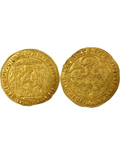 Philippe VI de Valois 1 pavillon d'or Or 1339-1340