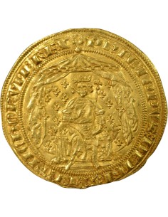 Philippe VI de Valois 1 pavillon d'or Or 1339-1340 2